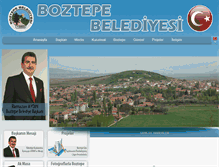 Tablet Screenshot of boztepe.bel.tr